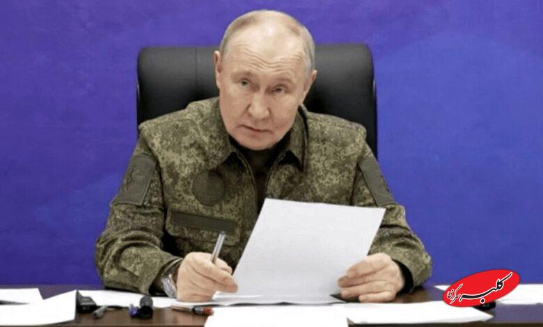 پوتین در خط مقدم