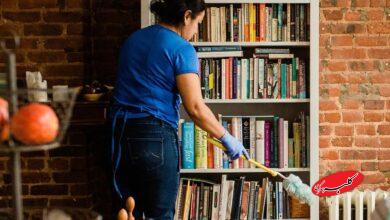 تمیز کردن کتاب