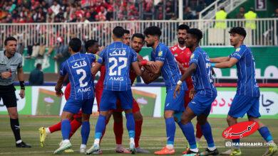 تصاویر دربی 106 تهران| پرسپولیس صفر- استقلال صفر