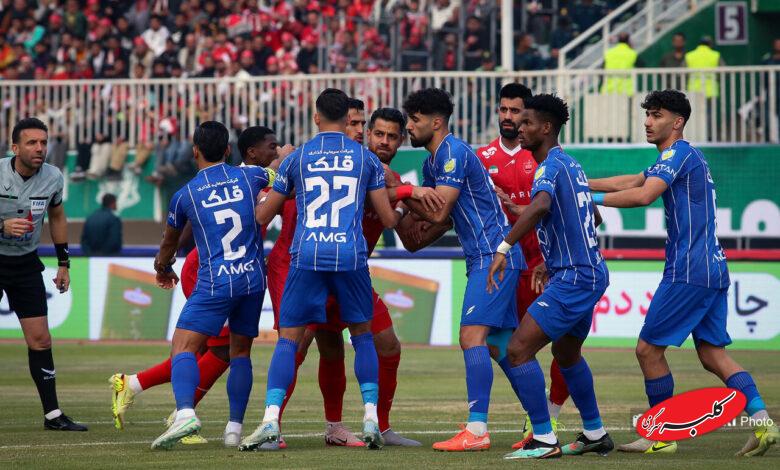 تصاویر دربی 106 تهران| پرسپولیس صفر- استقلال صفر