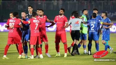 تصاویر دربی 106 تهران| پرسپولیس صفر- استقلال صفر