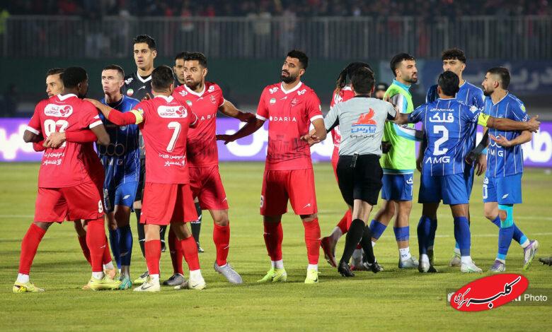 تصاویر دربی 106 تهران| پرسپولیس صفر- استقلال صفر