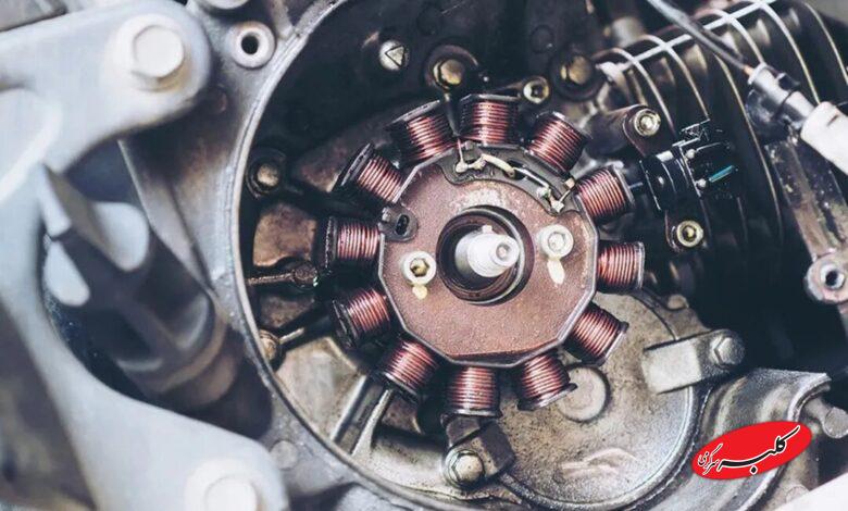 سیستم جرقه زنی موتور سیکلت؛ انواع، اجزا، تنظیم و عیب یابی