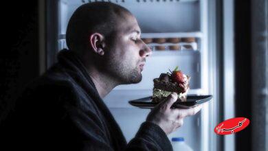 غذا خوردن در نیمه شب