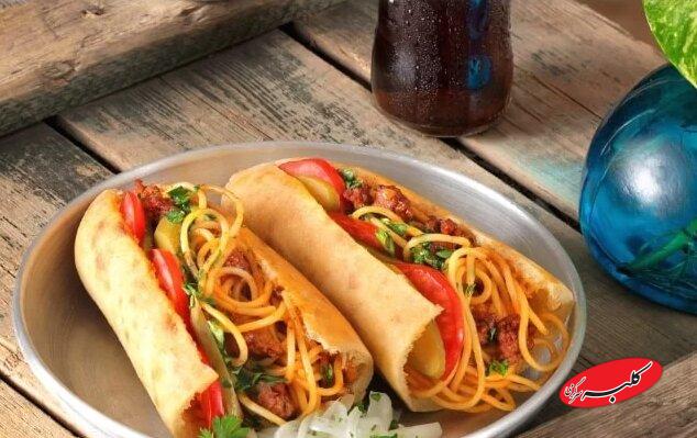 ساندویچ ماکارونی