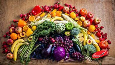 غذای رنگین کمانی