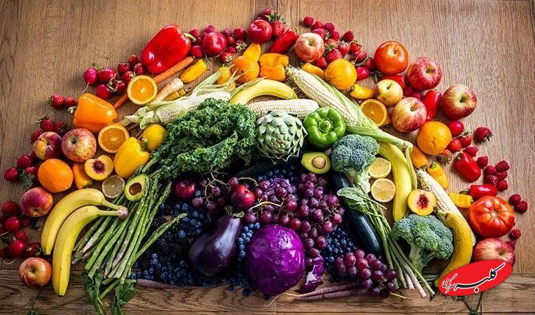 غذای رنگین کمانی