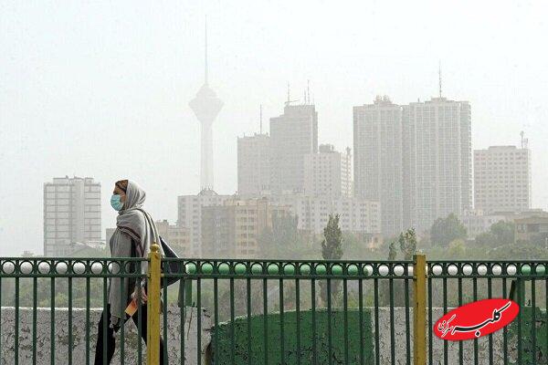 غلظت ذرات معلق در تهران ۲.۵ برابر استاندارد
