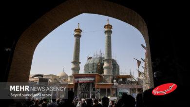 محفل قرآنی حرم عبدالعظیم(ع) در سالروز رحلت حضرت امالبنین(س)