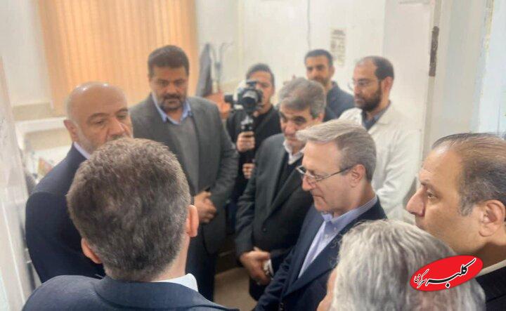 تاکید وزیر کار بر ارتقای کیفیت خدمات درمانی در ایوانکی