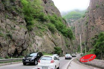 ساعت محدودیتهای ترافیکی محورهای شمالی اعلام شد