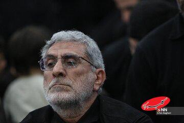 جدیدترین عکس از سردار قاآنی در یک مراسم