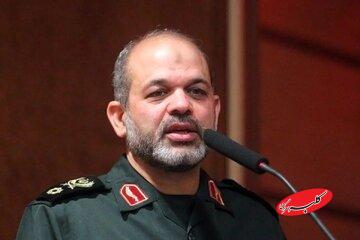 واکنش سردار وحیدی به تهدیدات جدید اسرائیل علیه ایران/ چه مقدار از سایتهای پرتاب موشک ایران در جنگ ۱۲ روزه آسیب دیده است
