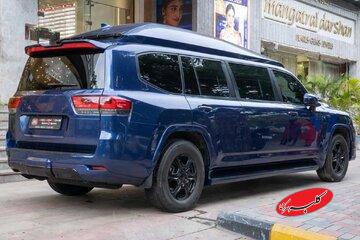 تویوتا لندکروز هندی / لیموزینی با کابین لوکستر از رولزرویس!