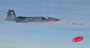 پهپاد بدون سرنشین ترکیه و شلیک موفق موشک هوا به هوا