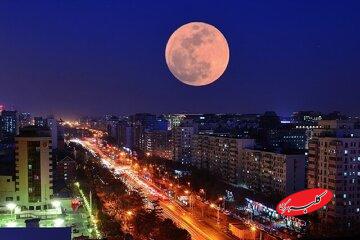 طلوع سومین اَبَرماه سال در کنار سیاره سبزآبی