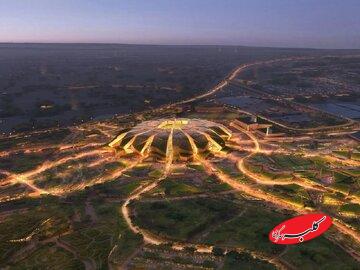 شاهکار معماری در دل بیابان