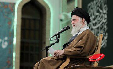 حضور رهبر انقلاب در مناطق زلزله زده بم + تصاویر