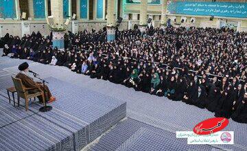 حرفهای احساسی دختر دهههشتادی در حضور رهبری