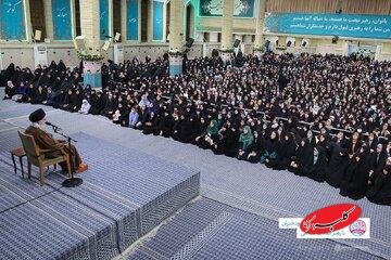 حرف‌های احساسی دختر دهه‌هشتادی در حضور رهبری