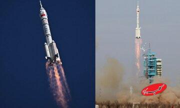 چین اولین پرتاب اضطراری فضایی تاریخ خود را انجام داد