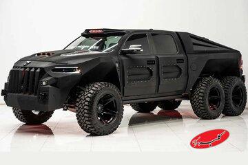 هیولای آخرالزمان آمریکایی با ۶ چرخ و قیمت نجومی