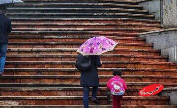 تشدید بارش در ۲۴ استان/ افزایش ارتفاع موج در خلیج فارس و خزر