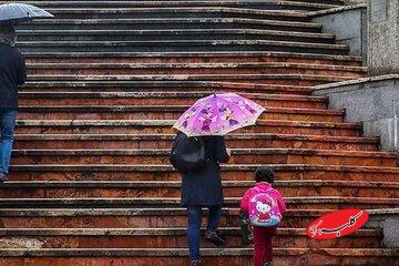 تشدید بارش در ۲۴ استان/ افزایش ارتفاع موج در خلیج فارس و خزر