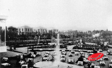 ۹۰ سال پیش محوطه تئاتر شهر این شکلی بود! (عکس‌)