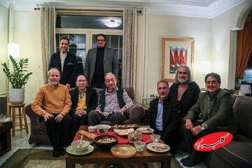 دیدار دبیران فجر با استاد حسن ریاحی/ مرور خاطرات و ایده‌های نو برای جشنواره