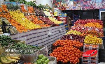 قیمت جدید میوه و سبزی اعلام شد/ قیمت خیار از ۹۰ هزار تومان گذشت