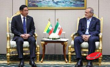 رئیس جمهور: تصویر روشنی از ظرفیتهای همکاری میان ایران و میانمار وجود دارد