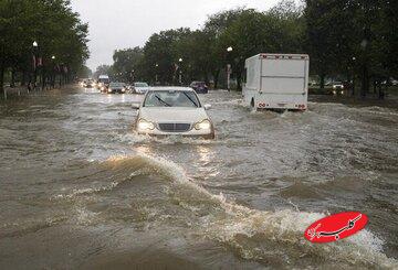 ببینید | شدت گرفتن سیل در ایالت واشنگتن آمریکا