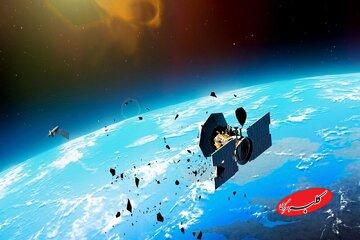 خطر بزرگ از بیخ گوش استارلینک گذشت / شوک بزرگ ماهواره چینی