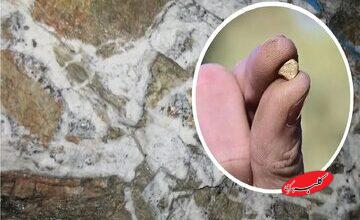 رونمایی از ذخایر عظیم طلا که سالها پنهان مانده بود / فوران طلا از دل زمین