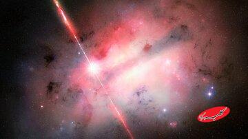 «غبار نامرئی» در ۸ میلیارد سال نوری؛ رصد جیمز وب از عجیبترین انفجار تاریخ