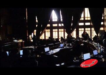 قطع برق در صحن شورای شهر تهران