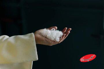 تبدیل پر مرغ به پارچه نفیس کشمیر