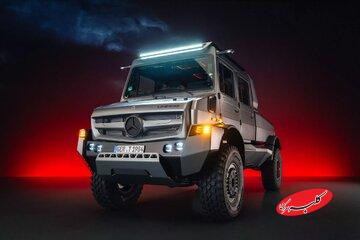 یونیماگ، غول قدبلند مرسدس بنز ۸۰ ساله شد / عکس