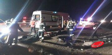 شناسایی هویت ۹ جانباخته حادثه واژگونی اتوبوس در محور اصفهان – نطنز/ اسامی