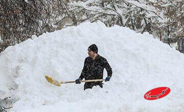 بارش نیم متری برف در این منطقه