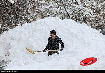 بارش نیم متری برف در این منطقه