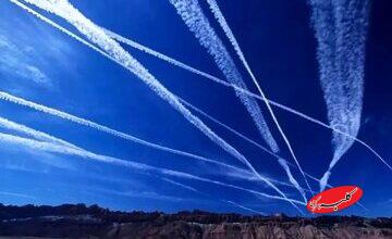 خطهای سفید در آسمان تهران/ چرا آسمان پاییز و زمستان خطخطیتر است؟