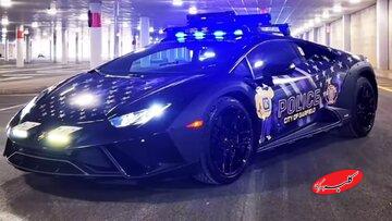 لامبورگینی در جستجوی مواد مخدر