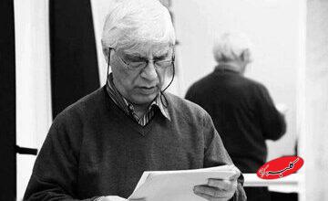 ببینید| آخرین حضور بهرام بیضایی روی صحنه تئاتر تهران