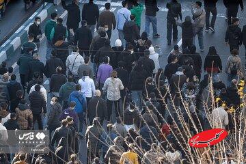 تجمعات اعتراضی امروز در تهران به روایت تصاویر خبرگزاری فارس