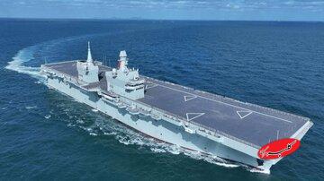 رونمایی از غول دریایی جدید/ ناوی که سرنوشت جنگ را عوض میکند