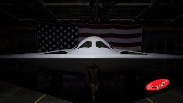 رونمایی از آشیانه ۱.۶ میلیارد دلاری بمبافکن B-۲۱