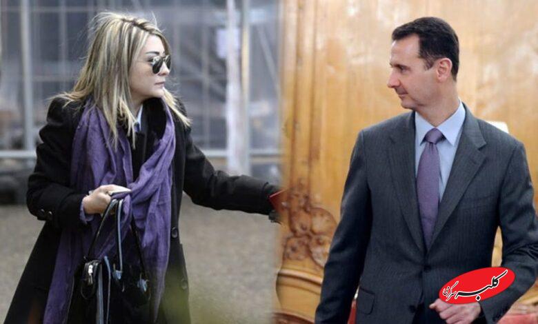 لونا الشبل و بشار اسد