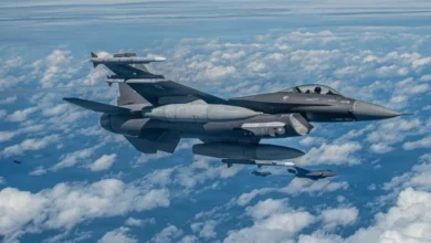 جنگنده اف-۱۶ فایتینگ فالکون آمریکایی